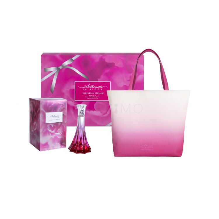 Christian Siriano Silhouette In Bloom Darilni set parfumska voda 100 ml + ročna torbica