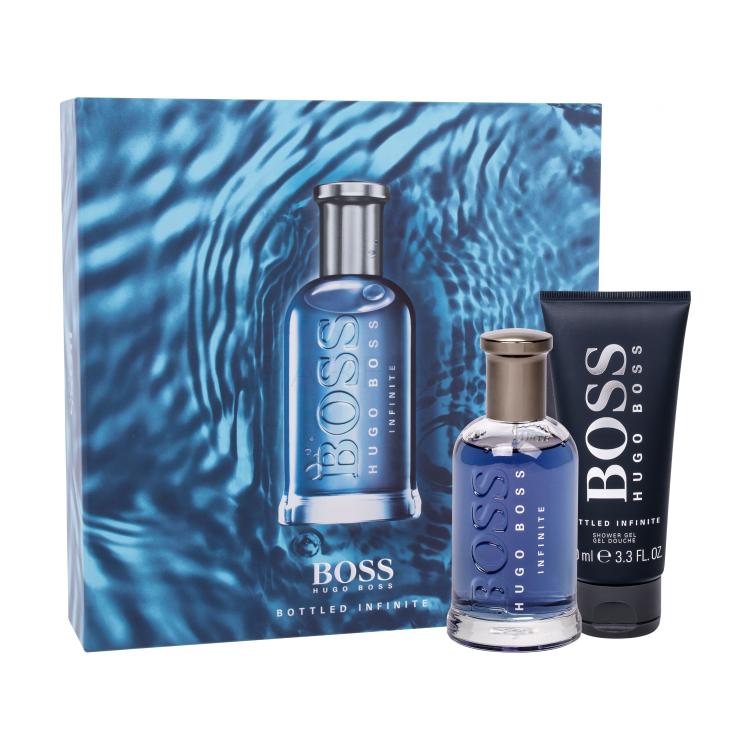 HUGO BOSS Boss Bottled Infinite Darilni set parfumska voda 100 ml + gel za prhanje 100 ml