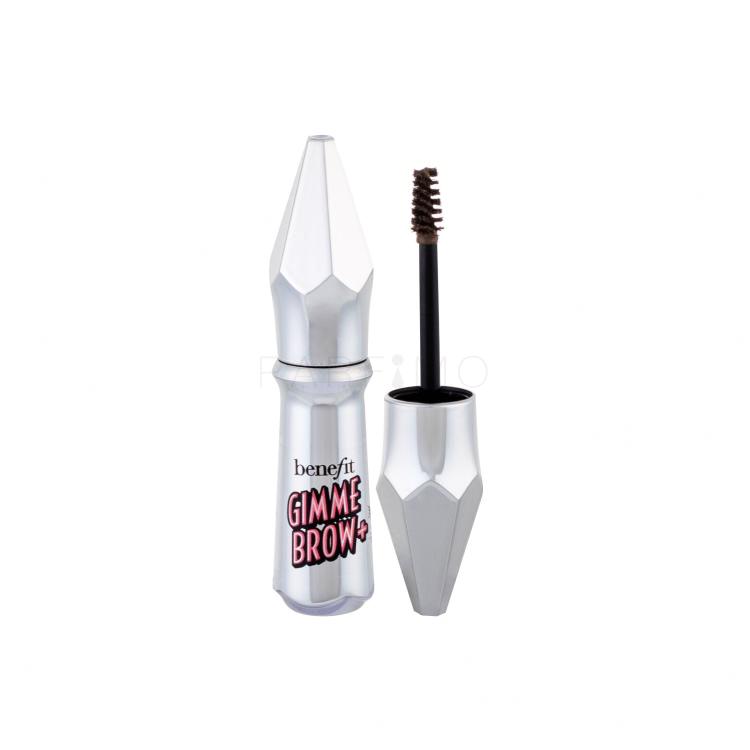 Benefit Gimme Brow+ Brow-Volumizing Gel za obrvi za ženske 1,5 g Odtenek 4 Warm Deep Brown