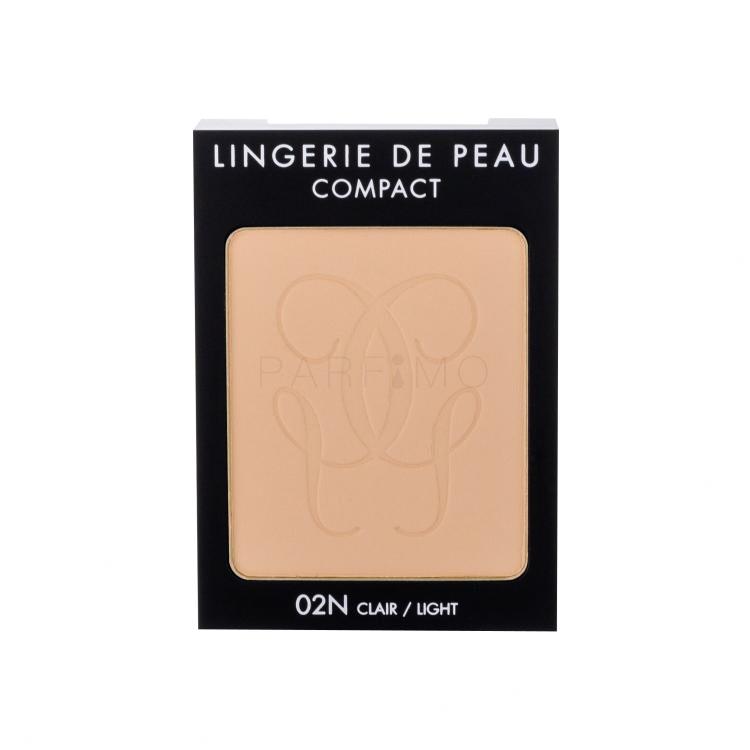 Guerlain Lingerie De Peau Compact Mat Alive SPF15 Puder v prahu za ženske 8,5 g Odtenek 02N Light tester