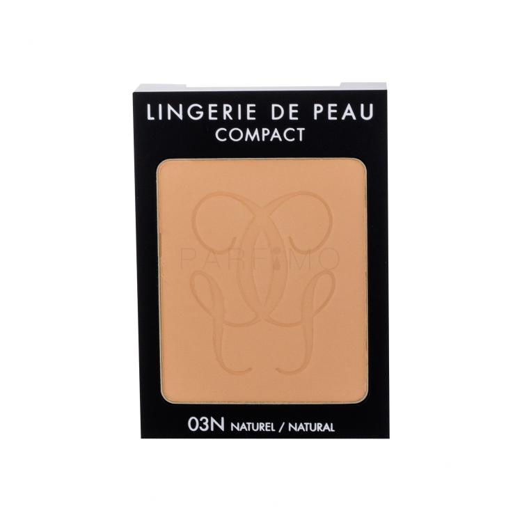 Guerlain Lingerie De Peau Compact Mat Alive SPF15 Puder v prahu za ženske 8,5 g Odtenek 03N Natural tester
