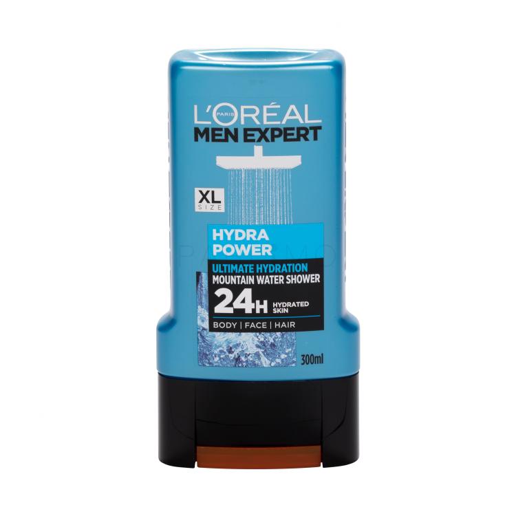 L&#039;Oréal Paris Men Expert Hydra Power 24 H Gel za prhanje za moške 300 ml