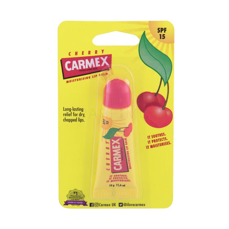 Carmex Cherry SPF15 Balzam za ustnice za ženske 10 g