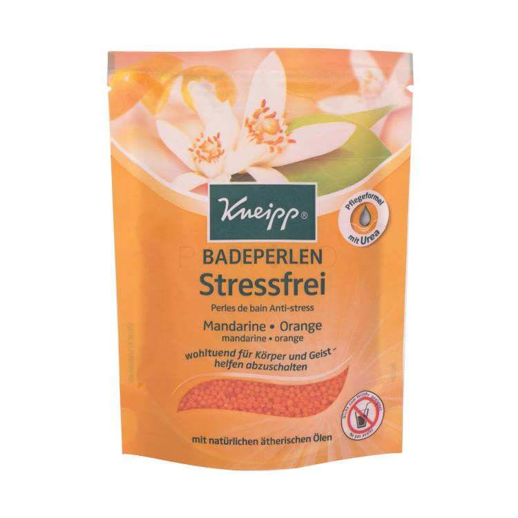 Kneipp Bath Pearls Stress Free Mandarin &amp; Orange Kopalna sol za ženske 80 g