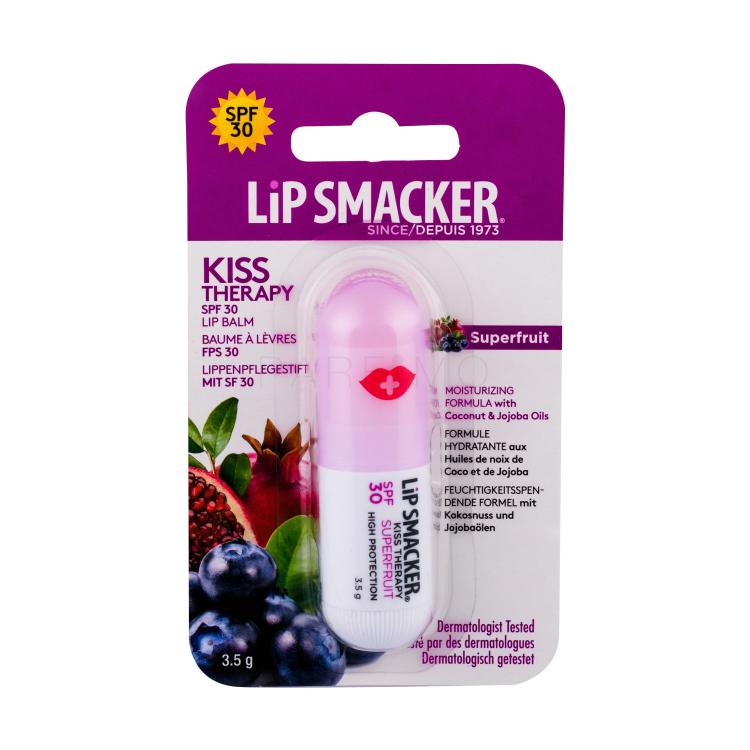 Lip Smacker Kiss Therapy SPF30 Balzam za ustnice za ženske 3,5 g Odtenek Superfruit