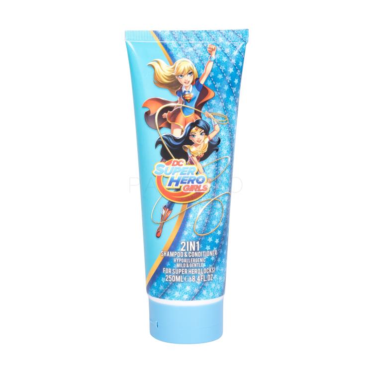 DC Comics Super Hero Girls 2in1 Šampon za otroke 250 ml