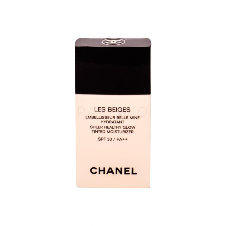 Chanel Les Beiges Healthy Glow Moisturizer SPF30 Dnevna krema za obraz za ženske 30 ml Odtenek Medium