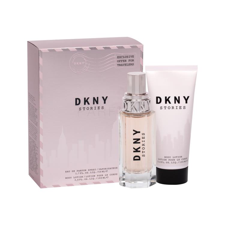 DKNY DKNY Stories Darilni set parfumska voda 50 ml + losjon za telo 100 ml