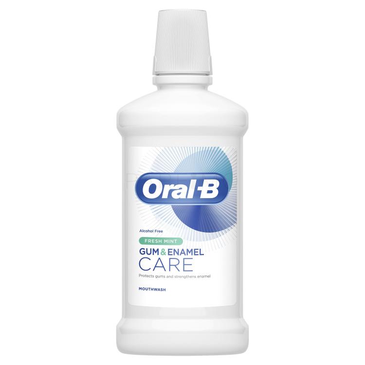 Oral-B Gum &amp; Enamel Care Fresh Mint Ustna vodica 500 ml