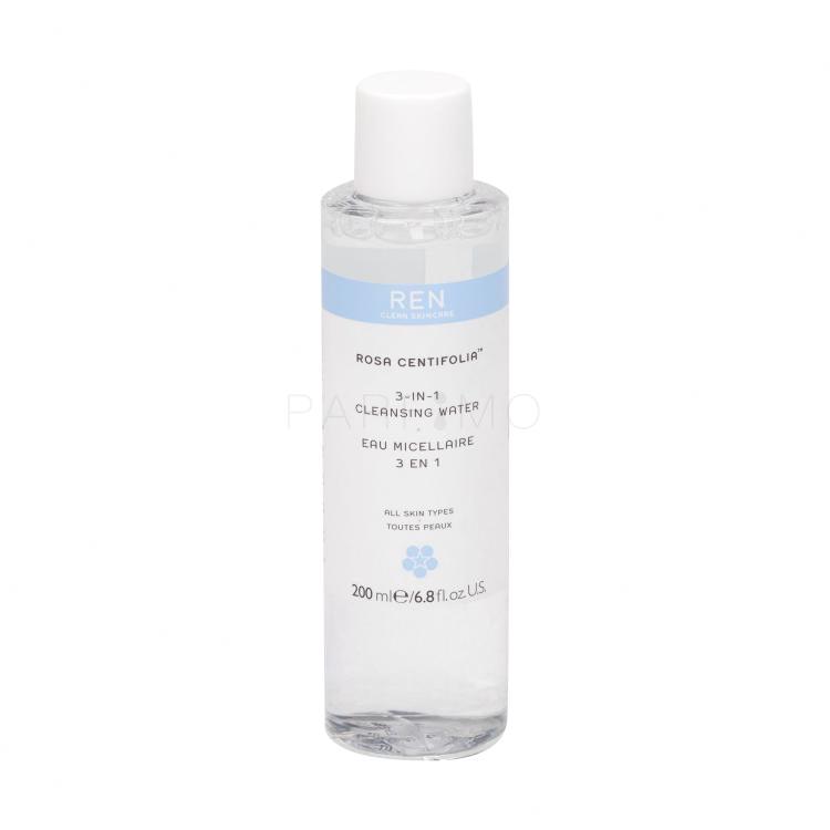 REN Clean Skincare Rosa Centifolia 3-In-1 Micelarna vodica za ženske 200 ml