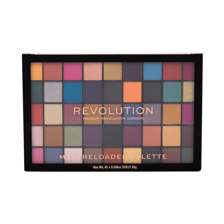 Makeup Revolution London Maxi Re-loaded Senčilo za oči za ženske 60,75 g Odtenek Dream Big