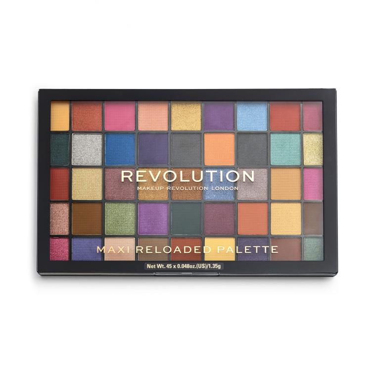 Makeup Revolution London Maxi Re-loaded Senčilo za oči za ženske 60,75 g Odtenek Dream Big