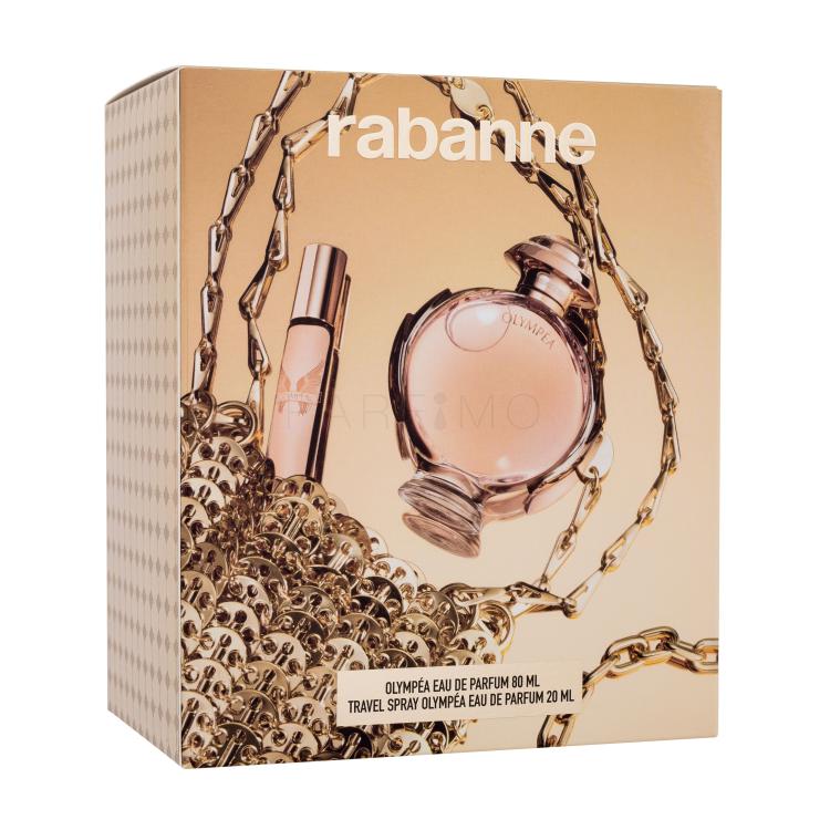 Paco Rabanne Olympéa Darilni set parfumska voda 80 ml + parfumska voda 20 ml