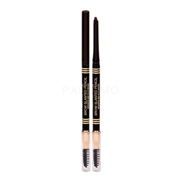 Max Factor Brow Slanted Pencil Svinčnik za obrvi za ženske 1 g Odtenek 04 Chocolate