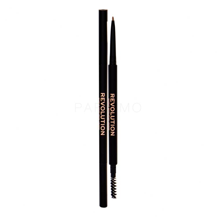 Makeup Revolution London Precise Brow Pencil Svinčnik za obrvi za ženske 0,05 g Odtenek Light Brown