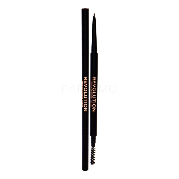 Makeup Revolution London Precise Brow Pencil Svinčnik za obrvi za ženske 0,05 g Odtenek Medium Brown