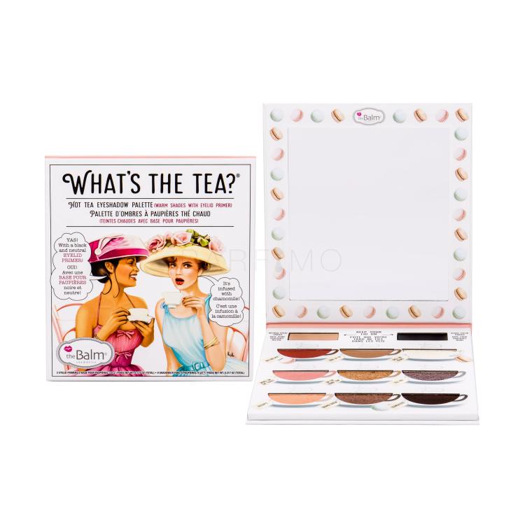 TheBalm What´s the Tea? Hot Tea Eyeshadow Palette Senčilo za oči za ženske 12,6 g