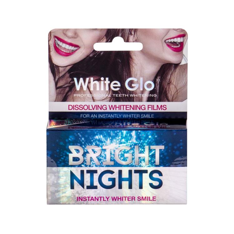 White Glo Bright Nights Whitening Films Beljenje zob 6 kos
