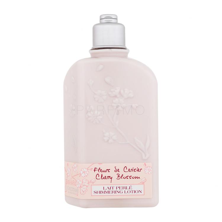 L&#039;Occitane Cherry Blossom Shimmering Lotion Losjon za telo za ženske 250 ml