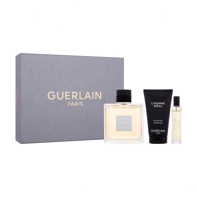 Guerlain L´Homme Ideal Darilni set toaletna voda 100 ml + gel za prhanje 75 ml + toaletna voda 10 ml