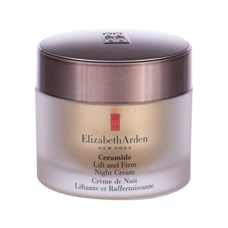 Elizabeth Arden Ceramide Lift And Firm Nočna krema za obraz za ženske 50 ml