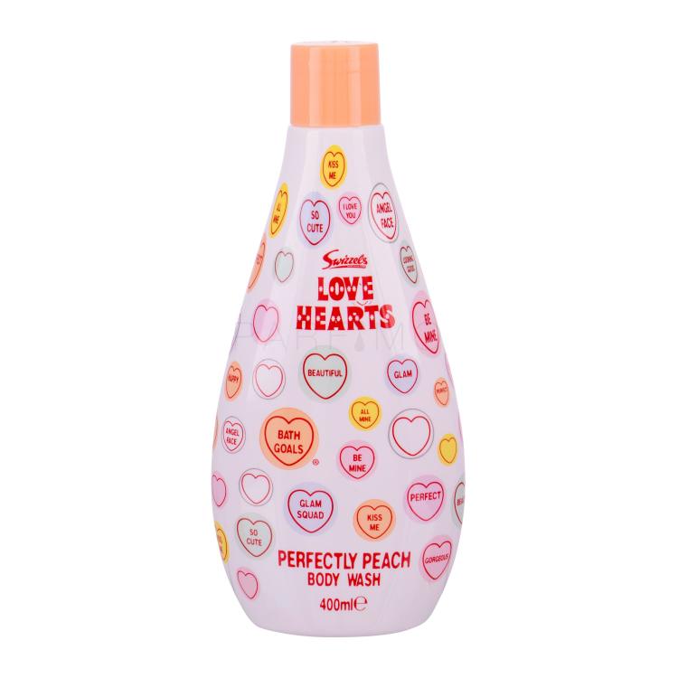 Swizzels Love Hearts Perfectly Peach Gel za prhanje za otroke 400 ml