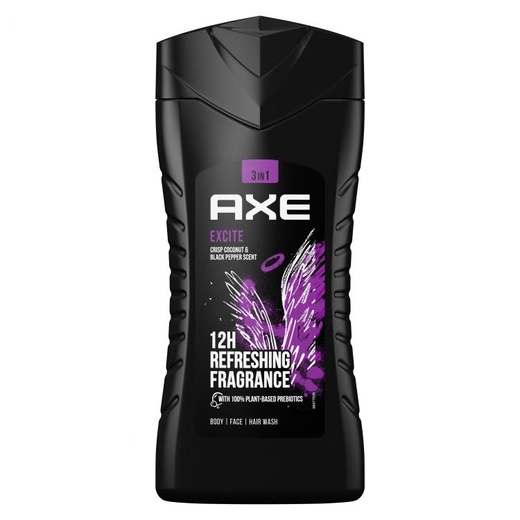 Axe Excite Gel za prhanje za moške 250 ml