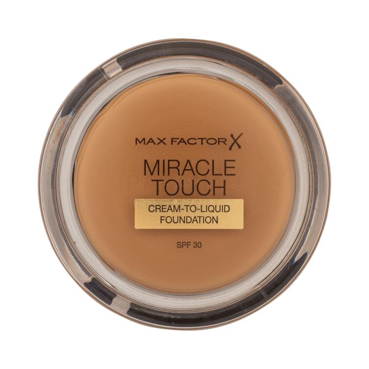 Max Factor Miracle Touch Cream-To-Liquid SPF30 Puder za ženske 11,5 g Odtenek 083 Golden Tan