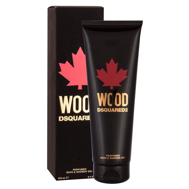 Dsquared2 Wood Gel za prhanje za moške 250 ml