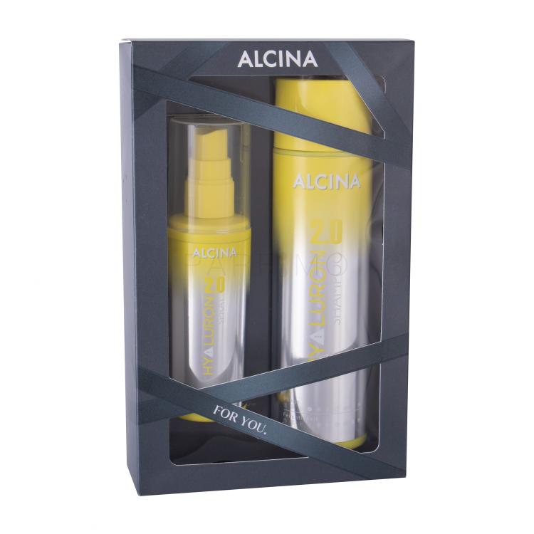 ALCINA Hyaluron 2.0 Darilni set šampon 250 ml + sprej za lase 100 ml
