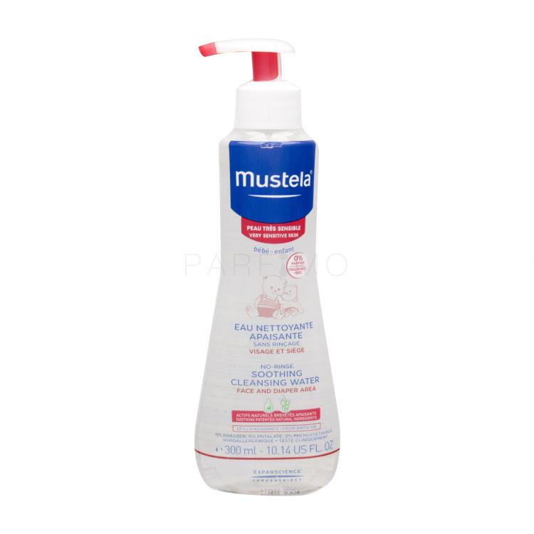 Mustela Bébé Soothing Cleansing Water No-Rinse Tonik za otroke 300 ml