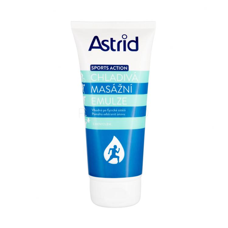 Astrid Sports Action Cooling Massage Emulsion Izdelek za masažo za ženske 200 ml