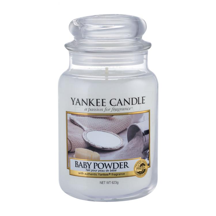 Yankee Candle Baby Powder Dišeča svečka 623 g