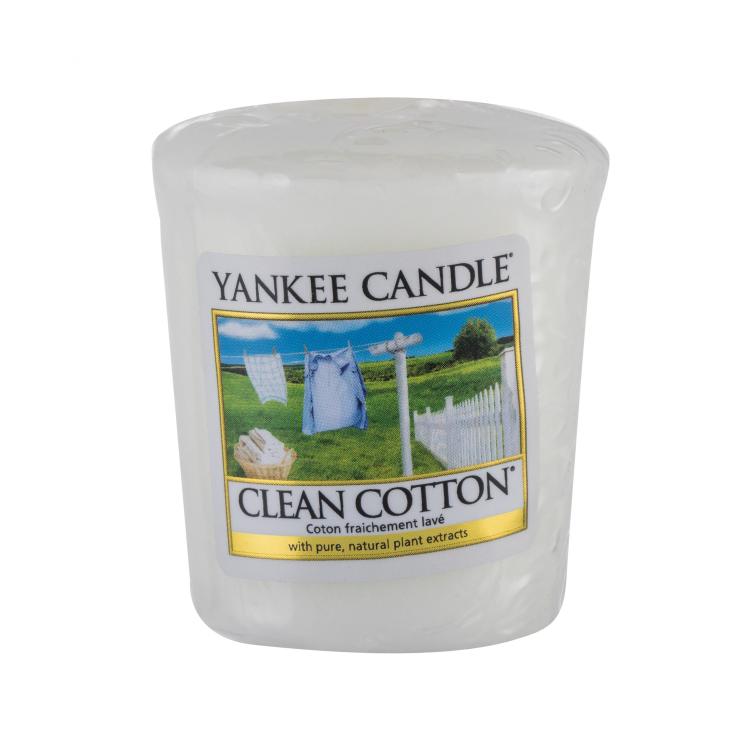 Yankee Candle Clean Cotton Dišeča svečka 49 g