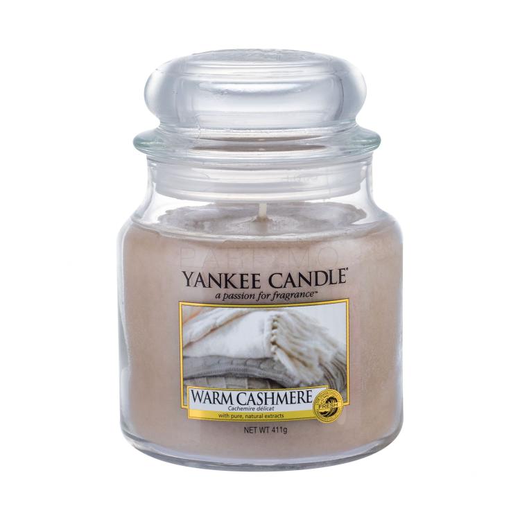 Yankee Candle Warm Cashmere Dišeča svečka 411 g