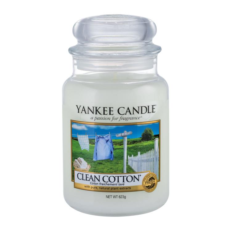 Yankee Candle Clean Cotton Dišeča svečka 623 g