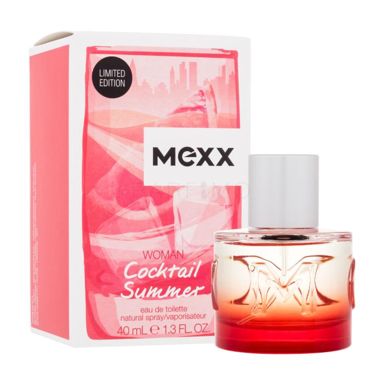 Mexx Woman Cocktail Summer Toaletna voda za ženske 40 ml