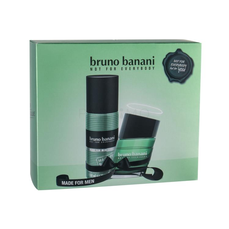 Bruno Banani Made For Men Darilni set toaletna voda 30 ml + deodorant 150 ml