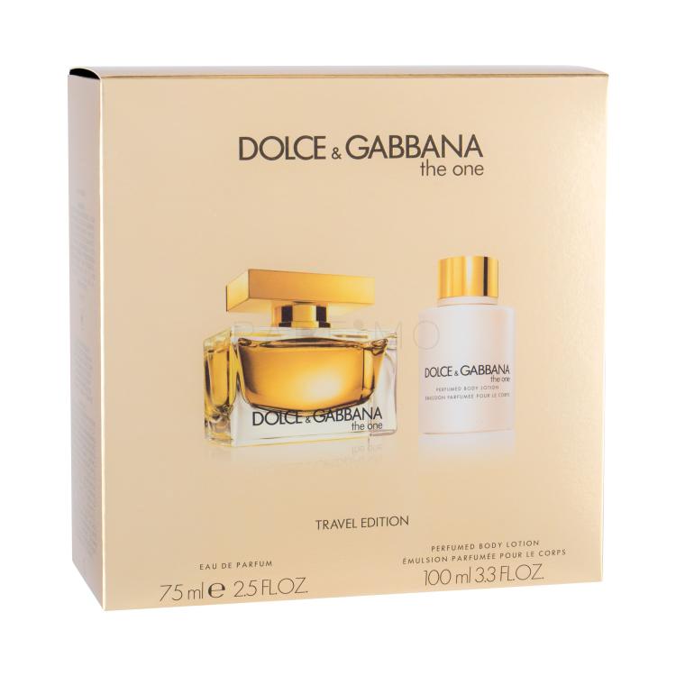 Dolce&amp;Gabbana The One Darilni set parfumska voda 75 ml + losjon za telo 100 ml
