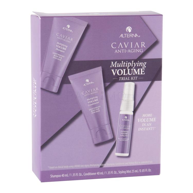 Alterna Caviar Anti-Aging Multiplying Volume Darilni set šampon 40 ml + balzam 40 ml + sprej za lase 25 ml