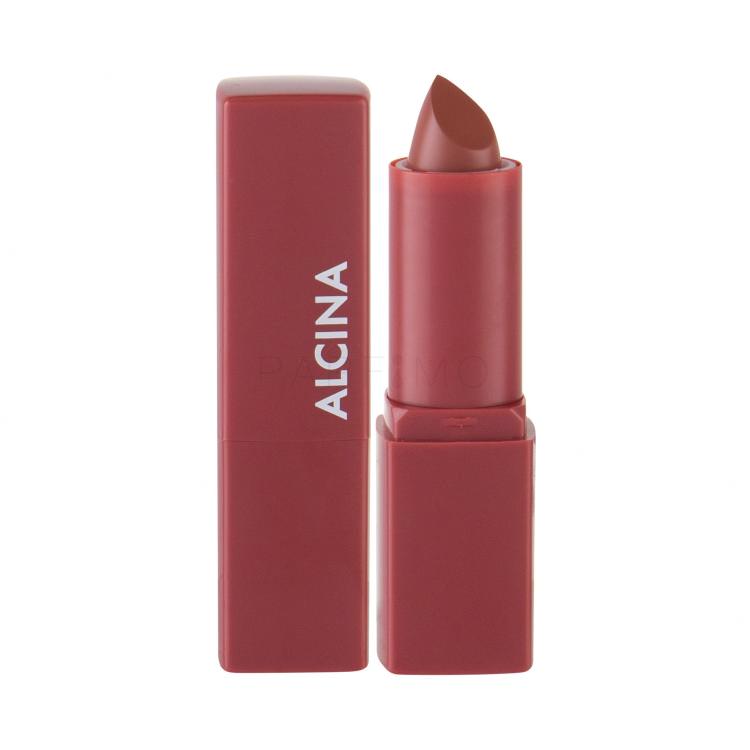 ALCINA Pure Lip Color Šminka za ženske 3,8 g Odtenek 01 Natural Mauve