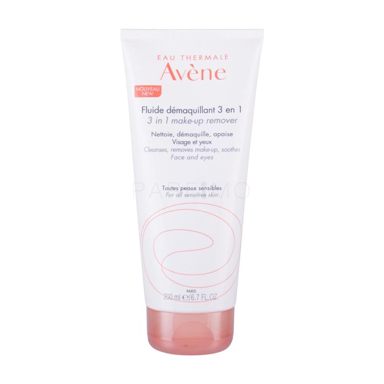 Avene Sensitive Skin 3in1 Odstranjevalec ličil za obraz za ženske 200 ml