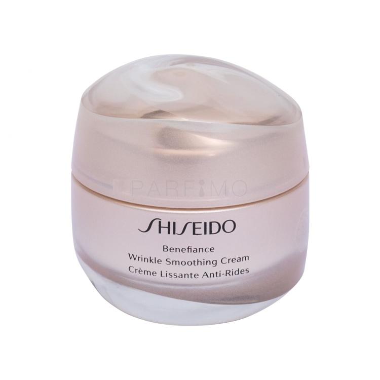 Shiseido Benefiance Wrinkle Smoothing Cream Dnevna krema za obraz za ženske 50 ml poškodovana škatla