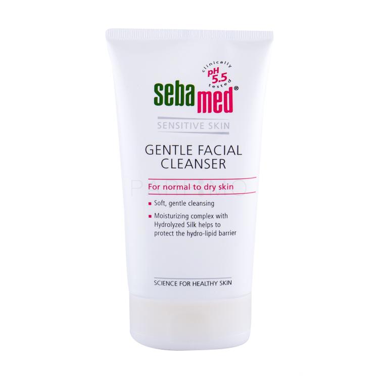 SebaMed Sensitive Skin Gentle Facial Cleanser Normal Skin Čistilni gel za ženske 150 ml