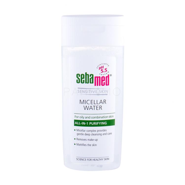 SebaMed Sensitive Skin Micellar Water Oily Skin Micelarna vodica za ženske 200 ml