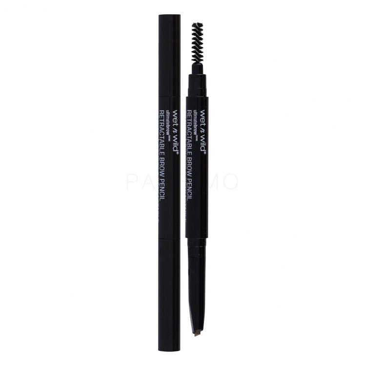 Wet n Wild Ultimate Brow™ Retractable Svinčnik za obrvi za ženske 0,2 g Odtenek Medium Brown