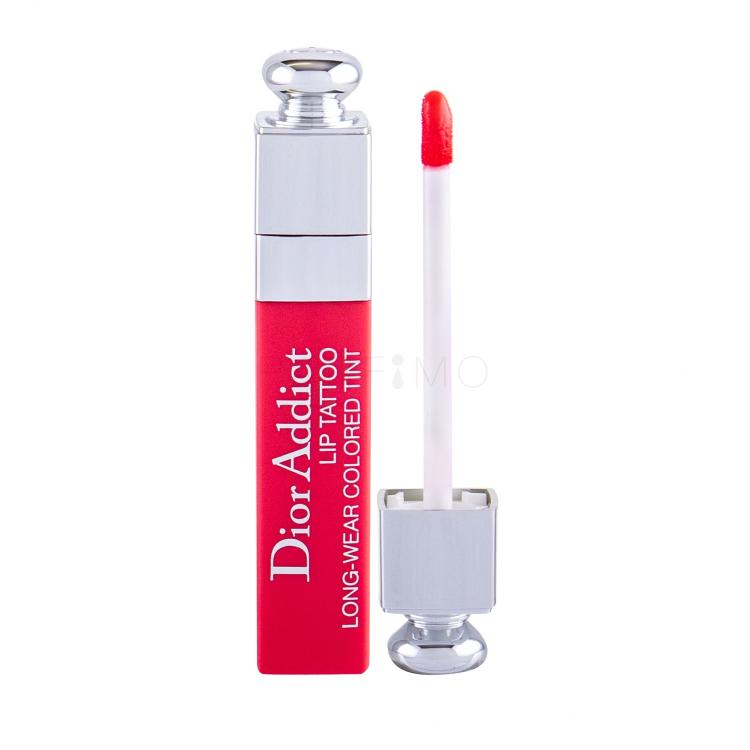 Christian Dior Dior Addict Lip Tattoo Šminka za ženske 6 ml Odtenek 451 Natural Coral