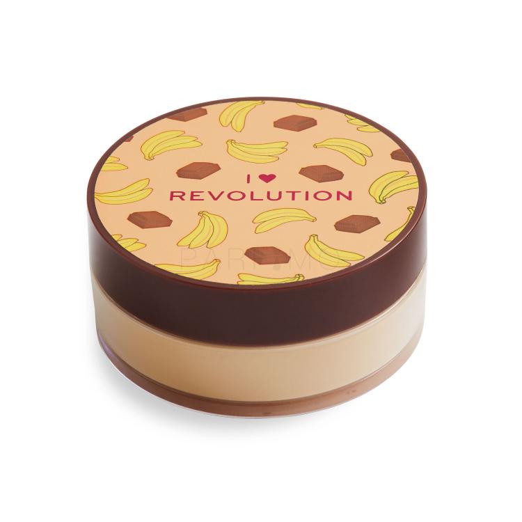 I Heart Revolution Loose Baking Powder Puder v prahu za ženske 22 g Odtenek Chocolate Banana