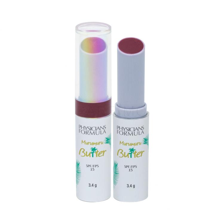 Physicians Formula Murumuru Butter Lip Cream SPF15 Balzam za ustnice za ženske 3,4 g Odtenek Acaí Berry