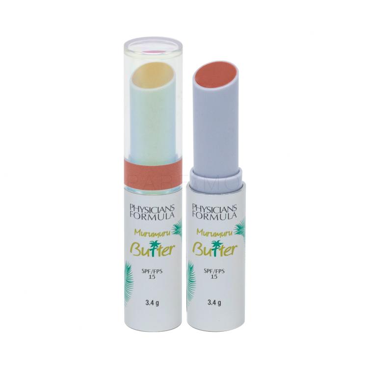 Physicians Formula Murumuru Butter Lip Cream SPF15 Balzam za ustnice za ženske 3,4 g Odtenek Brazilian Sunset